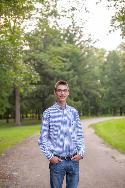 Sam: Senior Session in New London, WI by Brianne Photography